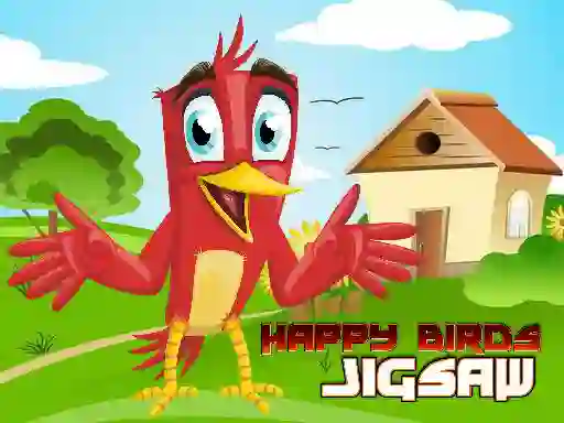 Juego Happy Birds Jigsaw en línea