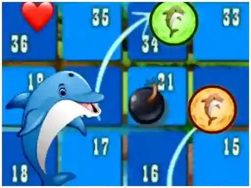 Juego Dolphin Dice Race en línea