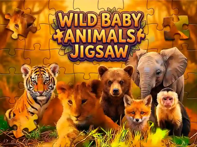 Juego Wild Baby Animals Jigsaw en línea