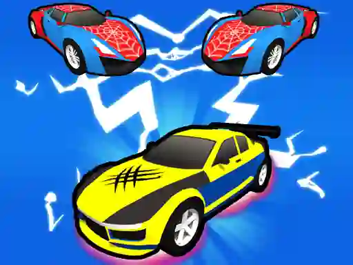 Juego Superhero Car Merge Master en línea
