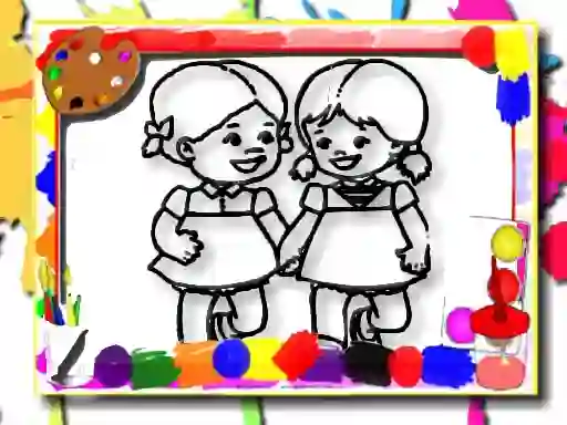 Juego Kids Coloring Time en línea