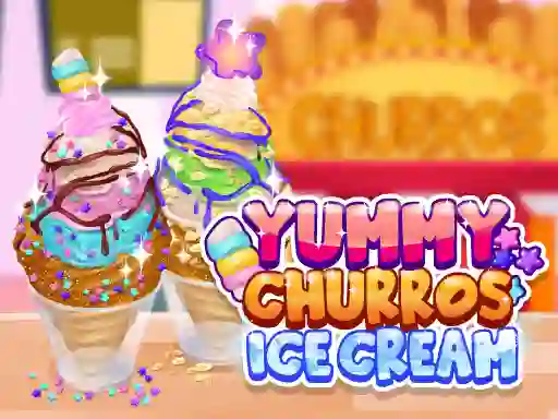 Juego Yummy Churros Ice Cream en línea