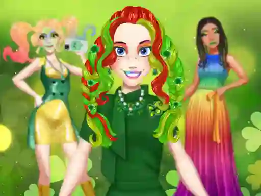 Juego St Patrick's Day Princess Challenge en línea