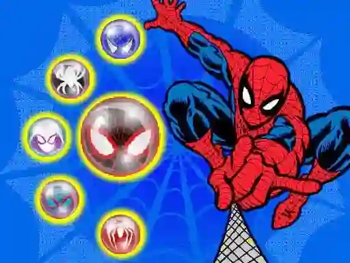 Juego Spiderman Bubble Shooter en línea