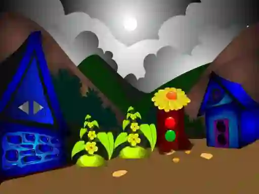 Juego Blue house bird escape en línea
