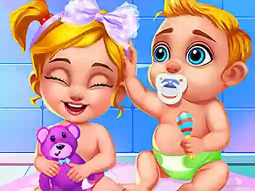 Juego Newborn Sweet Baby Twins en línea