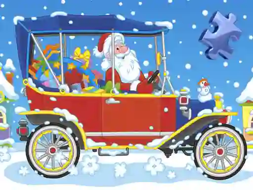 Juego Christmas Cars Jigsaw en línea