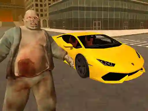 Juego Supercars Zombie Driving en línea