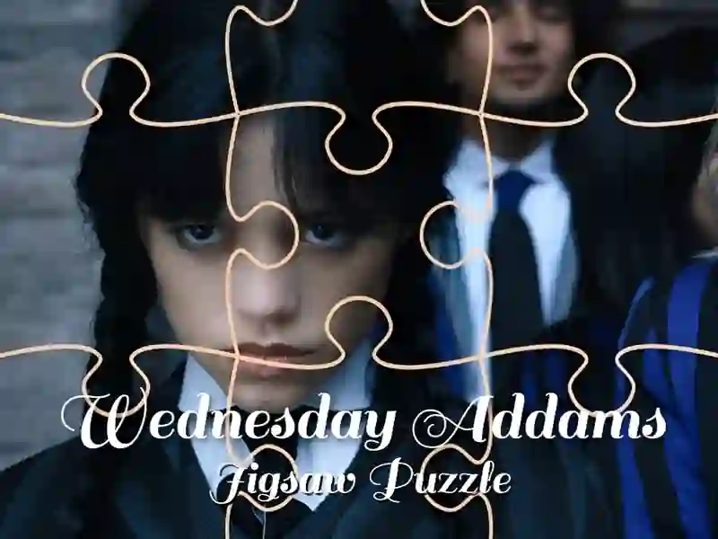 Juego Wednesday Addams Jigsaw Puzzle en línea
