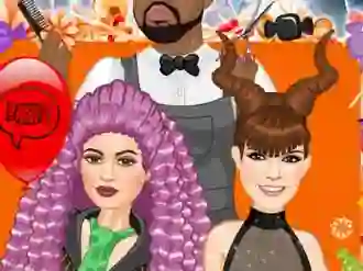 Juego Jenner Sisters Spooky Hairstyles en línea