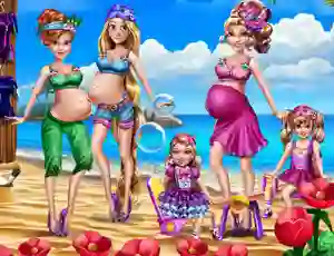 Juego Pregnant Moms Exotic Holiday en línea
