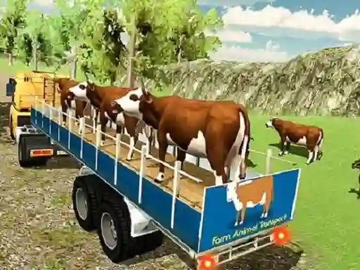Juego Offroad Animal Truck Transport en línea
