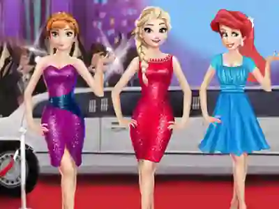 Juego Princesses On Red Carpet en línea