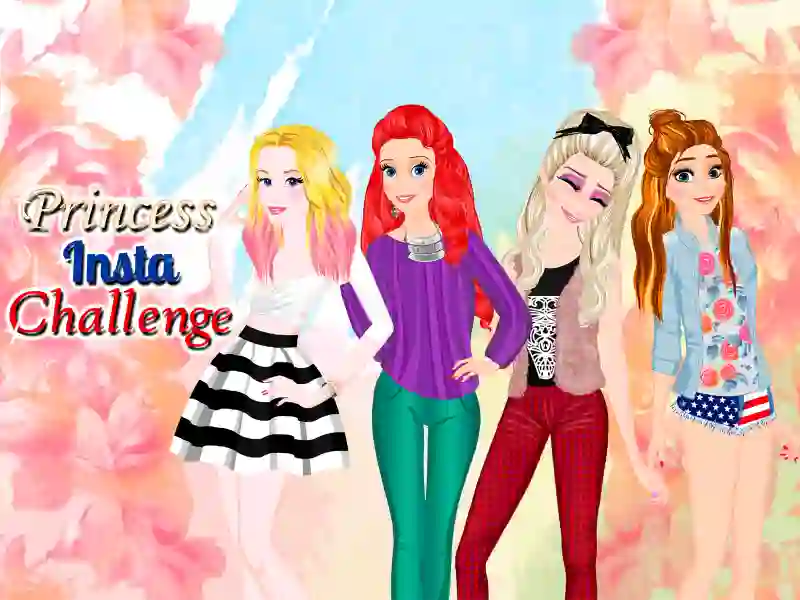 Juego Princesses: Instagram Challenge en línea