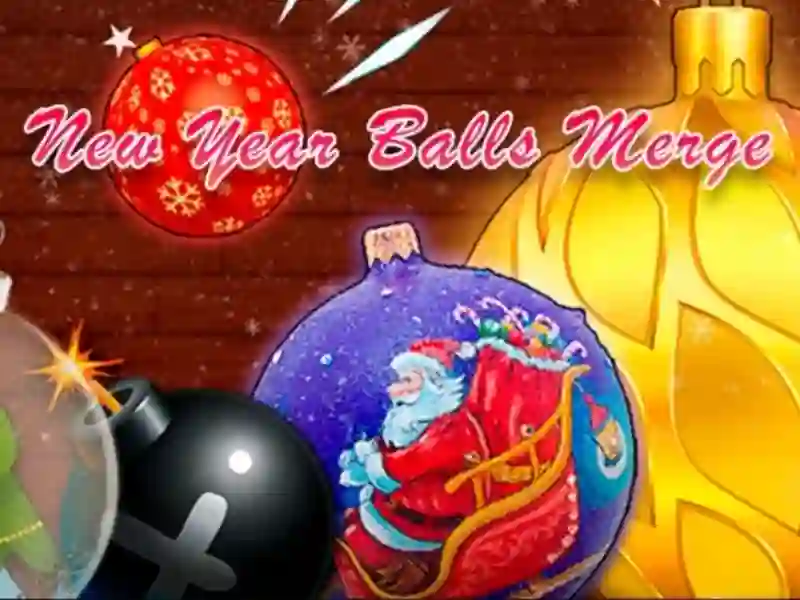 Juego New Year Balls Merge en línea