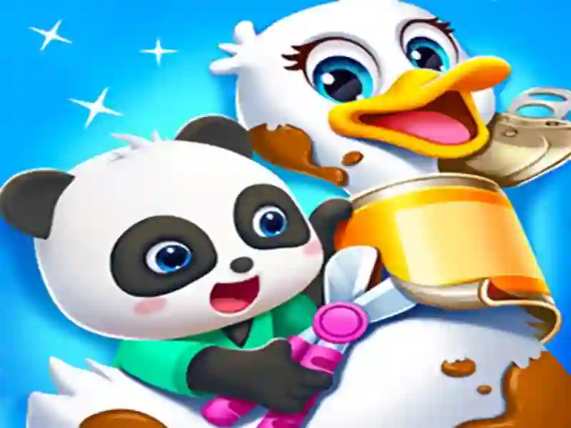 Juego Baby Panda Pet Care Center en línea