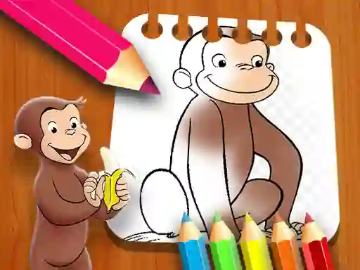 Juego Curious George Coloring Book en línea