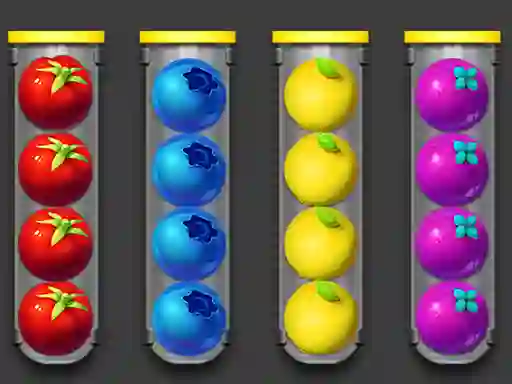 Juego Sort fruits en línea