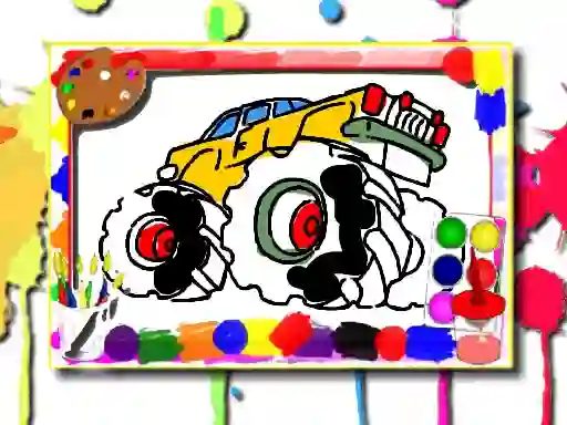 Juego Monster Truck Coloring Book en línea