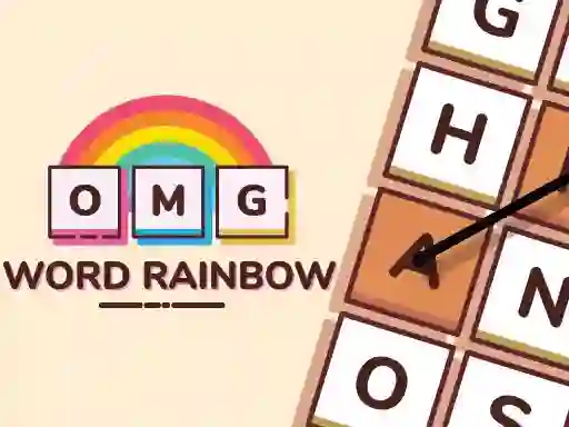 Juego Omg Word Rainbow en línea