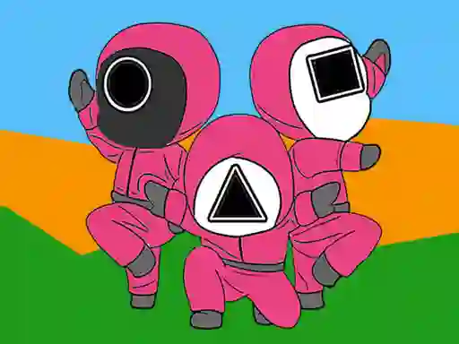 Juego Squid Coloring Book en línea