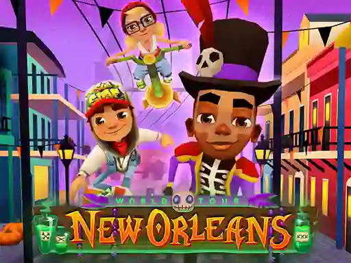 Juego Subway Surfers: Orleans Halloween en línea