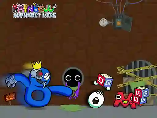 Juego Rainbow Alphabet Lore en línea