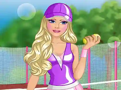 Juego Barbie Tennis Dress en línea