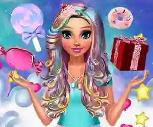 Juego Katie's Candy Look en línea