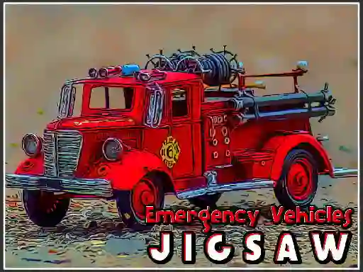 Juego Emergency Vehicles Jigsaw en línea