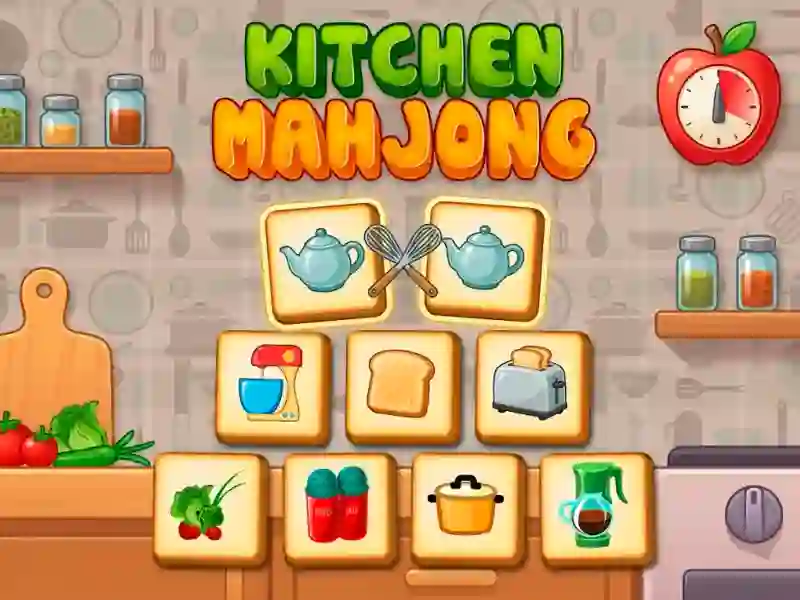 Juego Kitchen mahjong en línea