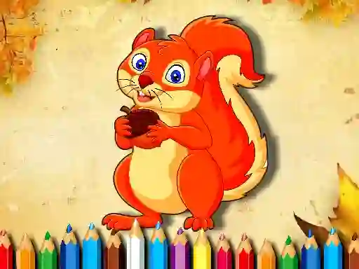 Juego Squirrel Coloring Book en línea