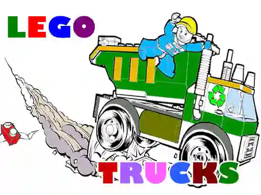 Juego Lego Trucks Coloring en línea