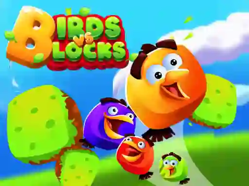 Juego Birds vs Blocks en línea