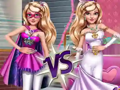 Juego Superhero Vs Princess en línea