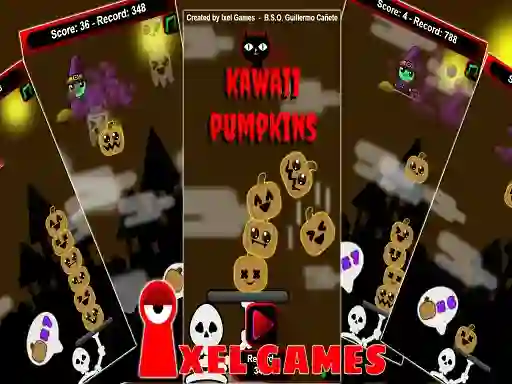 Juego Kawaii Pumpkins en línea