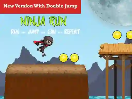Juego Ninja Run Double Jump en línea