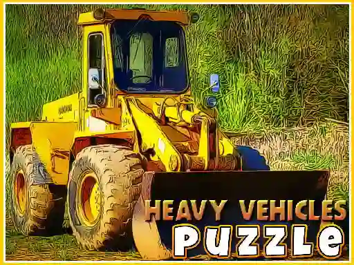 Juego Heavy Vehicles Puzzle en línea