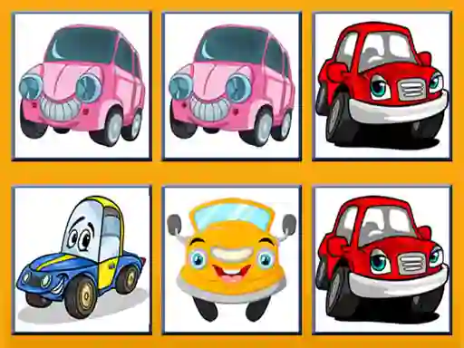 Juego Funny Cars Memory en línea