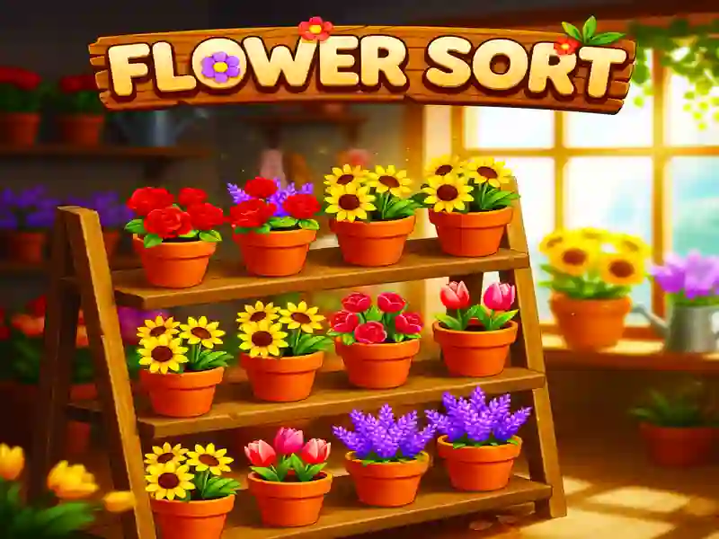 Juego Flower Sort en línea