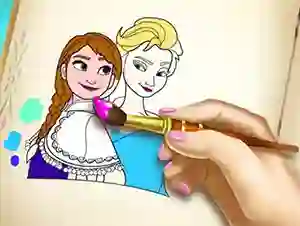 Juego Ice Kingdom Coloring Book en línea