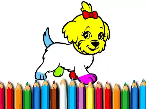Juego Back To School: Doggy Coloring Book en línea