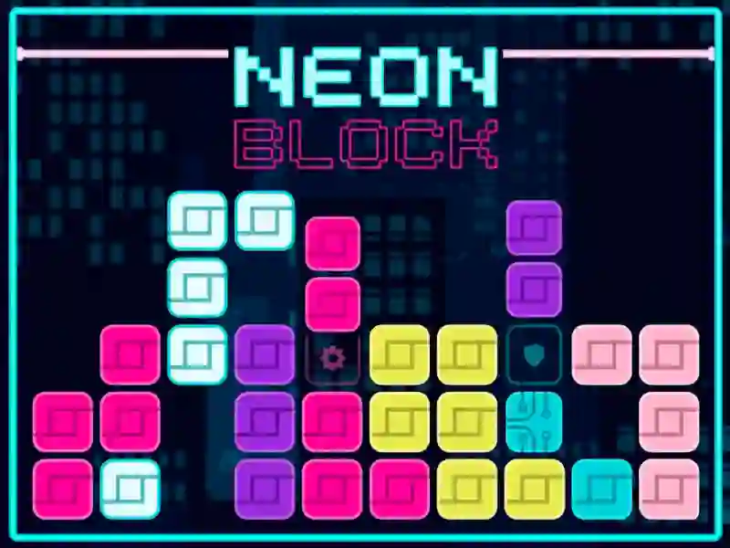 Juego Neon Block en línea