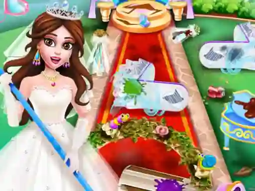 Juego Princess Wedding Cleaning en línea