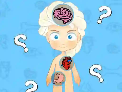Juego Frozen Learning The Body Online en línea