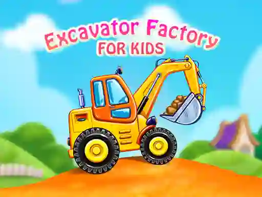 Juego Excavator Factory For Kids en línea