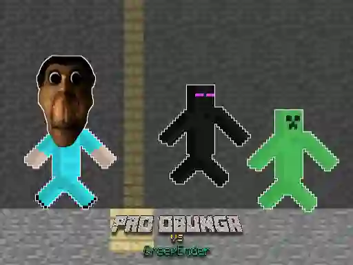 Juego Pro Obunga vs CreepEnder en línea