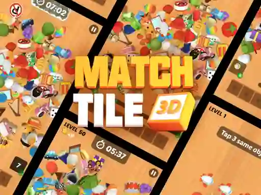 Juego Match Tile 3d en línea