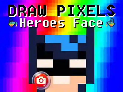 Juego Draw Pixels Heroes Face en línea