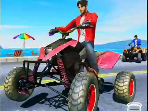 Juego Quad Bike Traffic Racing Mania en línea